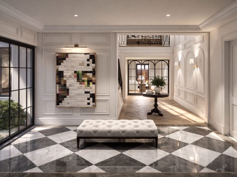 moon dance interior entrance hall